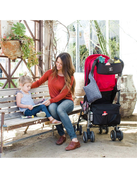 Bandeja para Padres J.L. Childress Cargo 'N Drinks - Negro