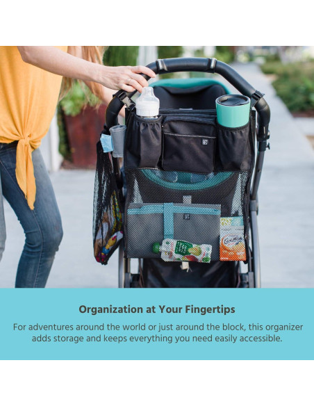 Organizador Universal para Carro de Bebé J.L. Childress Negro Organizador Universal para Carro de Bebé J.L. Childress Negro