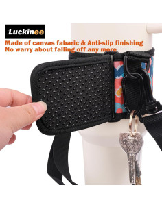 Soporte para Botellas de Agua LUCKINEE con Correa Ajustable 30-40 oz 2