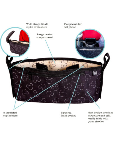 Bandeja para Padres J.L. Childress Disney Baby - Organizador Cochecito