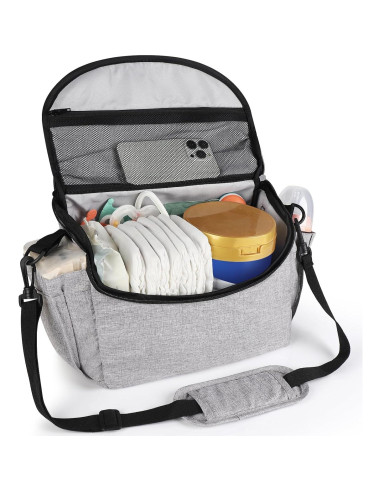 Organizador Universal para Carriola Accmor - Bolsa Gris 249g