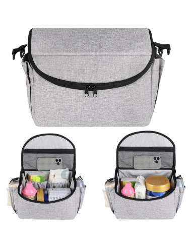 Organizador Universal para Carriola Accmor - Bolsa Gris 249g