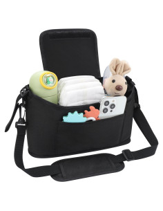 Organizador Universal para Carriola Accmor Negro - Caddy Multiusos