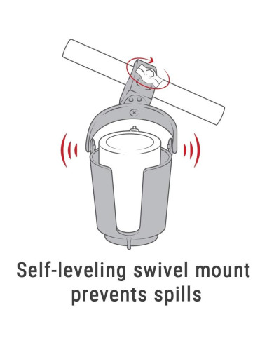 Soporte para bebida RAM MOUNTS RAM-B-132-400U 355-473ml