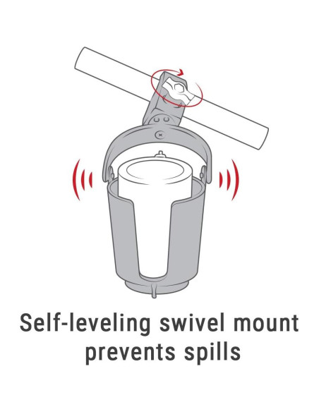 Soporte para bebida RAM MOUNTS RAM-B-132-400U 355-473ml