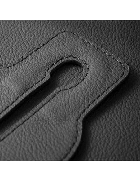 Gancho de Almacenamiento de Asiento de Coche Jayanes - Cuero Negro Gancho de Almacenamiento de Asiento de Coche Jayanes - Cuero Negro