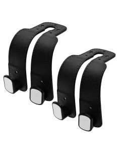 Ganchos para Reposacabezas de Coche ENOCHT 2 Piezas Negro
