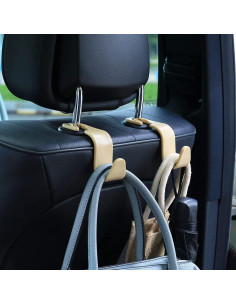 Gancho para Reposacabezas SINGYICO - Organizador de Coche 4 Pzas 2