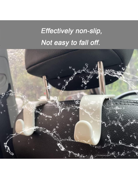 Gancho para Reposacabezas SINGYICO - Organizador de Coche 4 Pzas