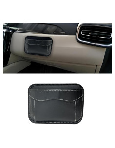 Organizador de Asiento de Auto Icyhaws de Cuero PU Negro