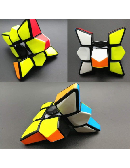 Cubo Mágico Fidget Anzmtosn 1x3x3 Alivio de Estrés