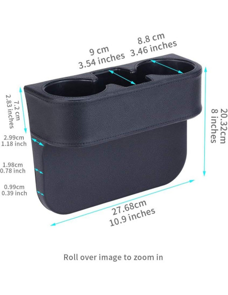 Soporte de Taza Multifuncional ATMOMO Negro 28x11x21 cm