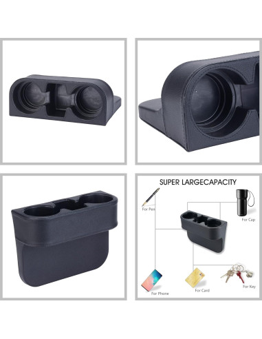 Soporte de Taza Multifuncional ATMOMO Negro 28x11x21 cm