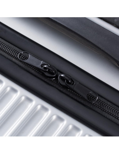 Kit de Reparación de Cremalleras 205 Piezas Maosifang - Negro y Plata