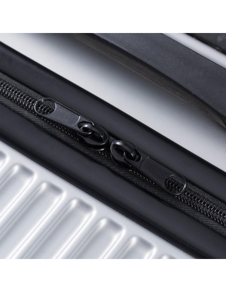 Kit de Reparación de Cremalleras 205 Piezas Maosifang - Negro y Plata