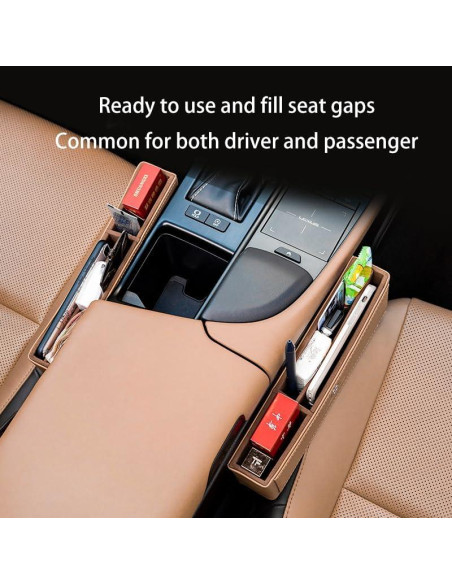 Organizador de Asiento de Coche Dragon Art Marrón 1 Paquete Organizador de Asiento de Coche Dragon Art Marrón 1 Paquete