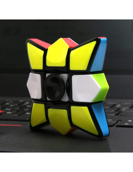 Cubo Mágico Fidget Anzmtosn 1x3x3 Alivio de Estrés