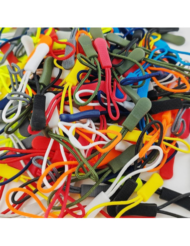 Tiradores de Cremallera TIHOOD 132PCS - 12 Colores
