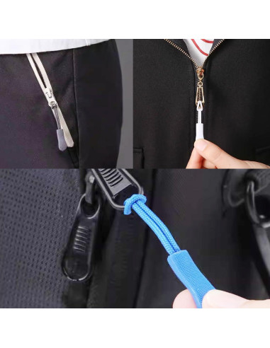 Tiradores de Cremallera TIHOOD 132PCS - 12 Colores