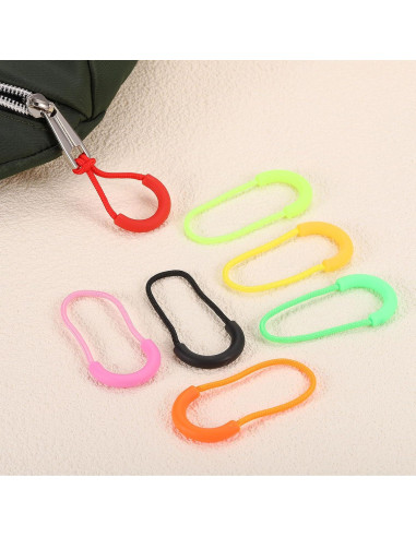 Tiradores de Cremallera uxcell 16Pcs Extensores Poliester 63.5mm