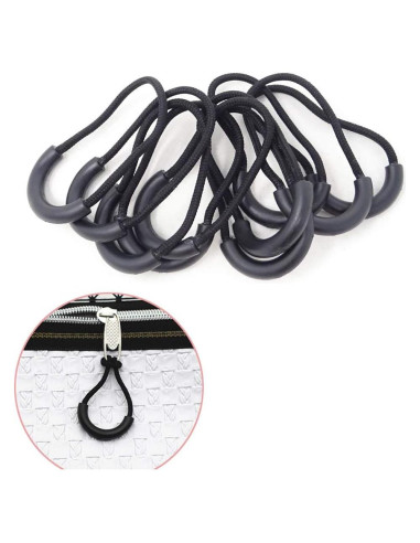 Tiradores de Cremallera de Nylon Luckycivia 60 PCS - Reemplazo