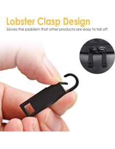 Mango de Cierre de Metal 8 PCS 1 one enjoy para Zapatos y Equipaje 2