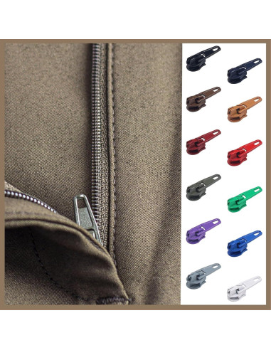 Kit de Reparación de Cremalleras DOITEM 96 Piezas 3mm