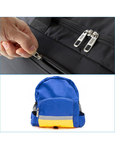 Kit 8 Pcs Tiradores de Cremallera Metálicos PATIKIL Bronce