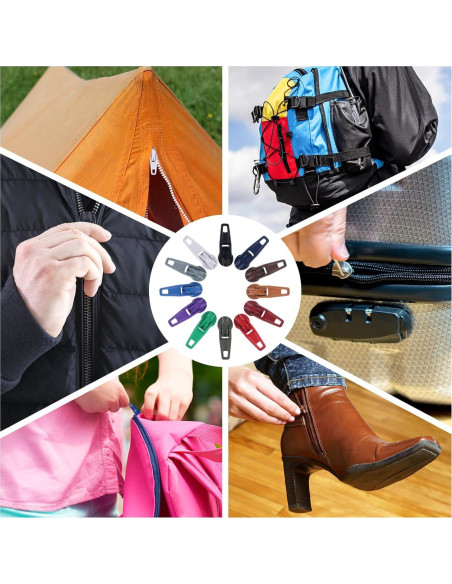 Kit de Reparación de Cremalleras DOITEM 96 Piezas 3mm