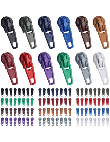 Kit de Reparación de Cremalleras DOITEM 96 Piezas 3mm