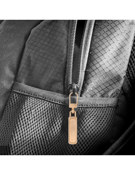 4 Tiradores de Cremallera Dorados Desmontables Qintreesify