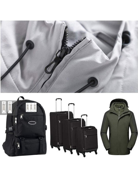 Kit de Reparación de Cremalleras 143 Piezas YaHoGa con Alicates