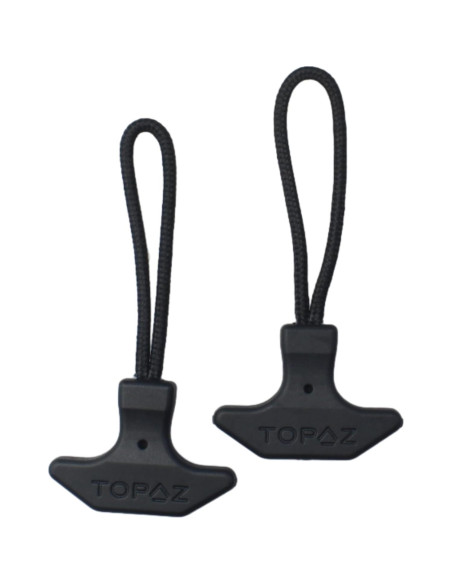 Tiradores de Cremallera GWYAN T-Zipper 6 Pcs Alta Resistencia