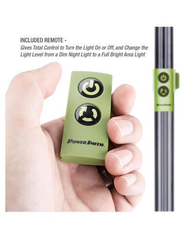 Luz de Trabajo LED PowerSmith Voyager 8000 Lúmenes Plegable