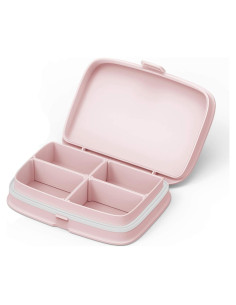Estuche de Pastillas Slim ZDQZC - Organizador Portátil Rosa