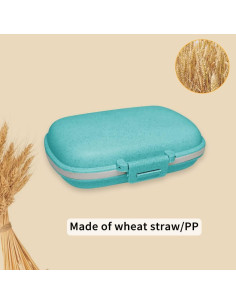 Organizador de Pastillas Fovcos 8 Compartimentos - Ligero y Duradero 2