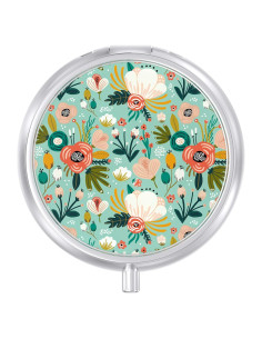 Caja de Pastillas Portátil Aiawoxc - Organizador de Medicamentos Verde