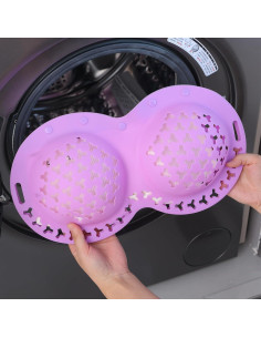 Bolsa de Lavado de Sujetadores Sufcnire Malla Delicada 39cm 2