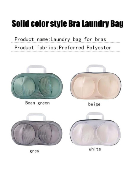 4 Piezas Bolsa de Lavandería para Sujetadores GUOZCARAY