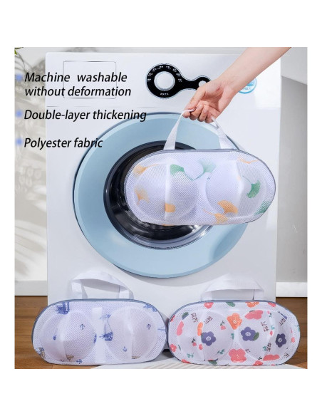 4 Piezas Bolsa de Lavandería para Sujetadores GUOZCARAY