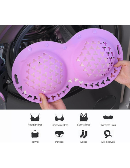 Bolsa de Lavado de Sujetadores Glatiaofy - Malla Delicada XXL