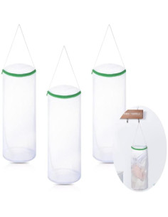 Bolsa de Lavandería Boao para Calcetines - 3 Piezas Malla 2