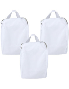 3 Bolsas de Lavandería con Ganchos en S HONUTIGE 20x30cm 2