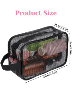 Bolsa de Ducha de Malla Styquenzer 25x16x11cm Unisex 2