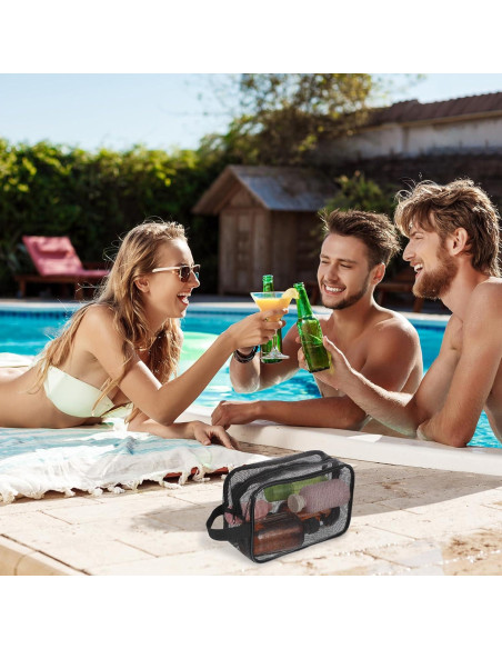 Bolsa de Ducha de Malla Styquenzer 25x16x11cm Unisex