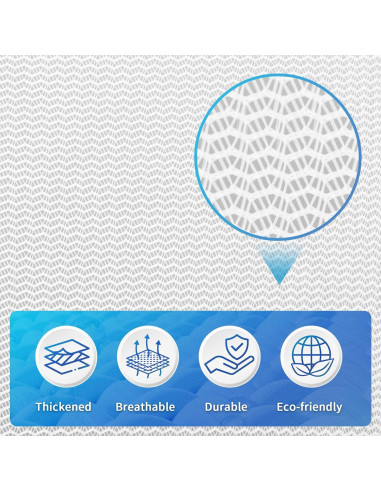 Bolsa de Lavado de Malla EZ COZY 61x79 cm - 2 Paquetes