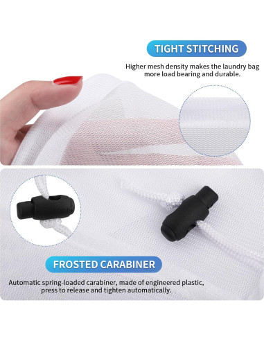 Bolsa de Lavado de Malla EZ COZY 61x79 cm - 2 Paquetes