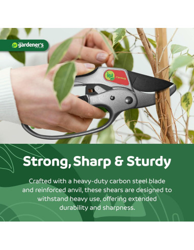 Tijeras de Podar Ratchet El Amigo del Jardinero 205mm