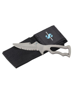 Cuchillo de Buceo Scubapro X-TEK X-CUT Titanio 6.4 cm