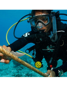 Cuchillo de Buceo Scubapro X-TEK X-CUT Titanio 6.4 cm 2